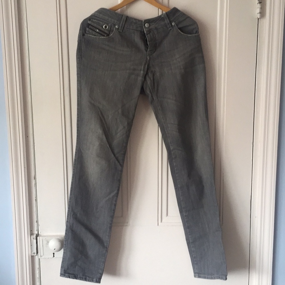 Diesel Gray Cuddy Stretch Jeans W 30 L 36